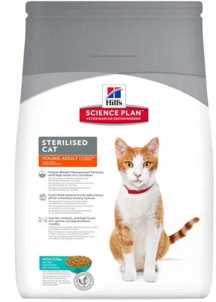 Hill's Adult Sterilised Tuna Balıklı Kısırlaştırılmış 3.5 kg Kedi Maması