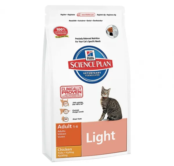 Hill's Science Plan Adult Light Tavuklu 1.5 kg Kedi Maması