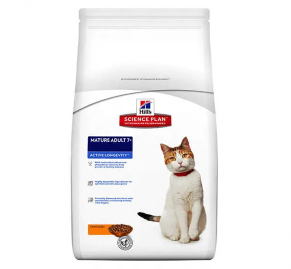 Hill's Science Plan Mature Tavuklu 2 kg 2000 gr Kedi Maması