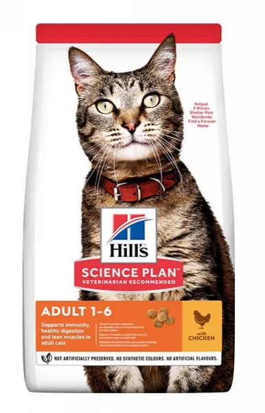 Hill's Science Plan Tavuklu Yetişkin 1.5 kg Kedi Maması