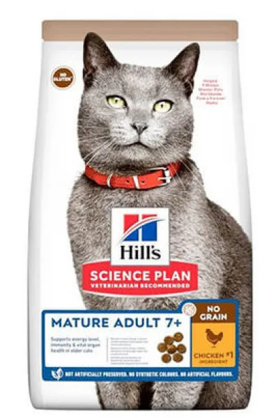 Hill's Tahılsız Tavuklu Yaşlı 1.5 kg Kedi Maması