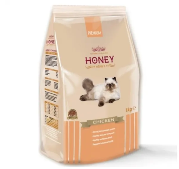Honey Premium Adult Tavuklu 1 kg 1000 gr Kedi Maması