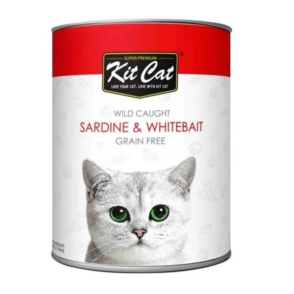 Kit Cat Fresh Whitebait Sardalyalı 400 gr Kedi Maması