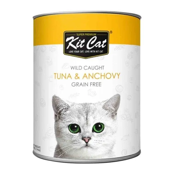 Kit Cat Tunalı Ve Hamsili 400 gr Kedi Maması