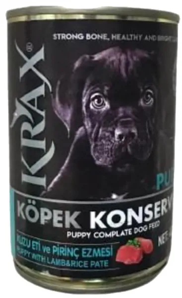 Krax Kuzu Etli ve Pirinçli Yavru 400 gr Kedi Maması