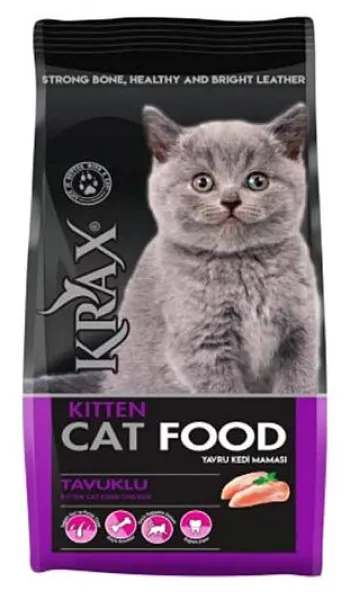 Krax Tavuklu Yavru 4.5 kg Kedi Maması