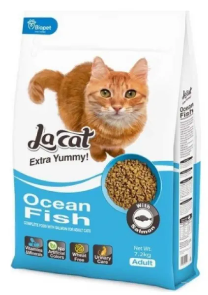 La Cat Yetişkin Balıklı 7.2 kg Kedi Maması