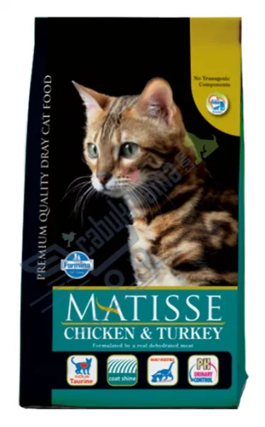 Matisse Adult Tavuklu ve Hindili 10 kg Kedi Maması