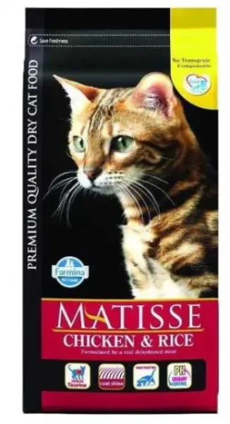 Matisse Adult Tavuklu ve Pirinçli 1.5 kg Kedi Maması