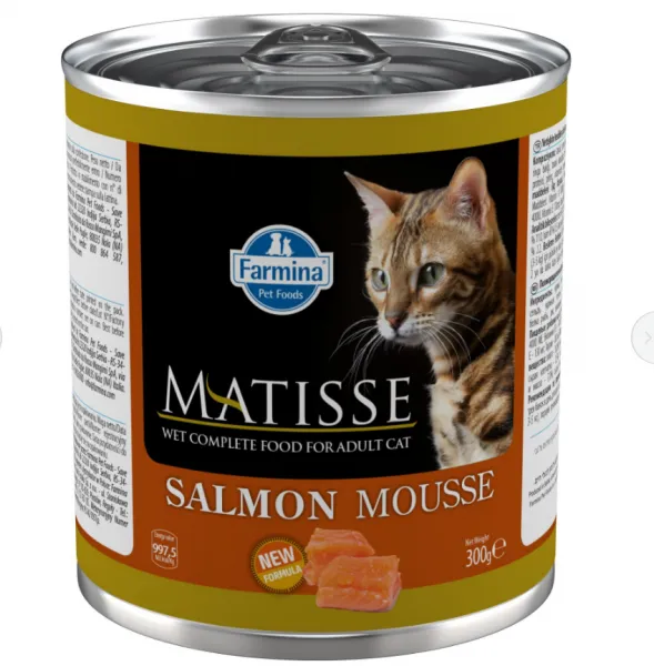 Matisse Cat Mousse Somonlu Yetişkin 300 gr Kedi Maması