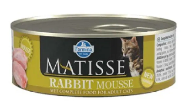 Matisse Mousse Tavşan Yetişkin 85 gr Kedi Maması