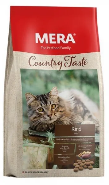 Mera Country Taste Sığır Etli Tahılsız Yetişkin 1.5 kg Kedi Maması