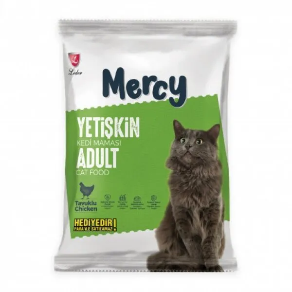 Mercy Tavuklu Yetişkin 100 gr Kedi Maması