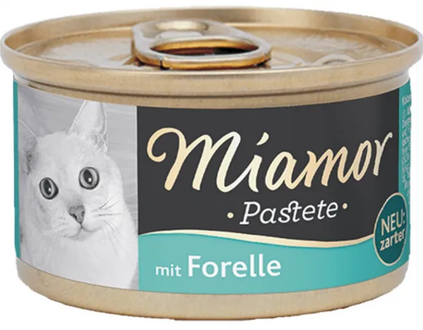 Miamor Pastete Alabalıklı Adult 85 gr Kedi Maması