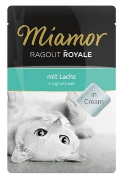 Miamor Ragout Yoğurt Kremalı Somon 100 gr Kedi Maması
