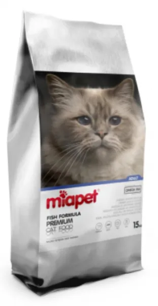 Miapet Balıklı Yetişkin 15 kg Kedi Maması