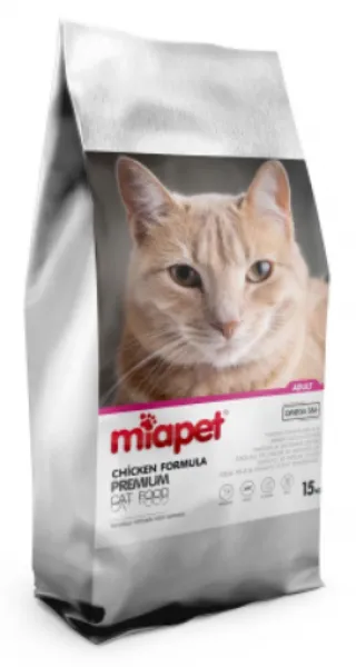 Miapet Tavuklu Yetişkin 15 kg Kedi Maması