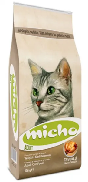 Micho Adult Tavuklu 15 kg Kedi Maması