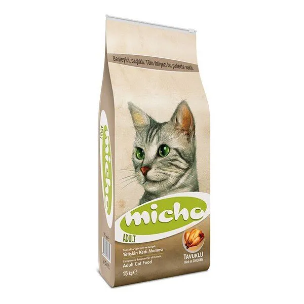 Micho Tavuklu ve Deniz Ürünlü Yetişkin 1.5 kg Kedi Maması