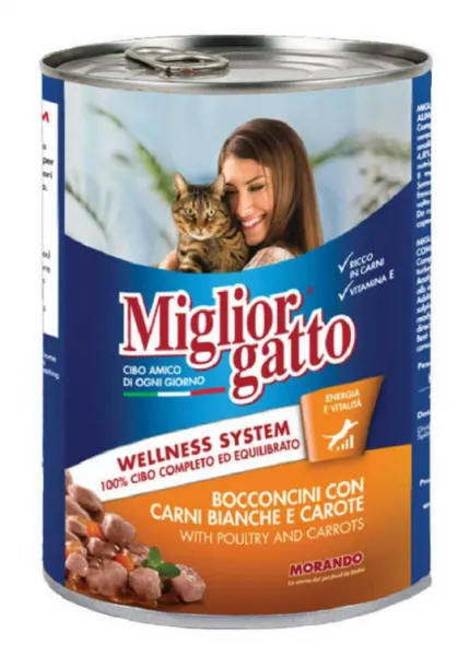 Miglior Gatto Professional Tavuk Ciğerli 405 gr Kedi Maması