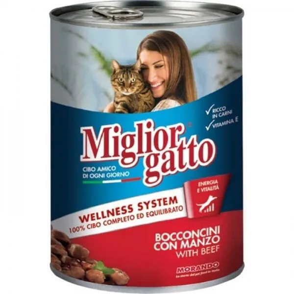 Miglior Gatto Sığır Etli 405 gr Kedi Maması