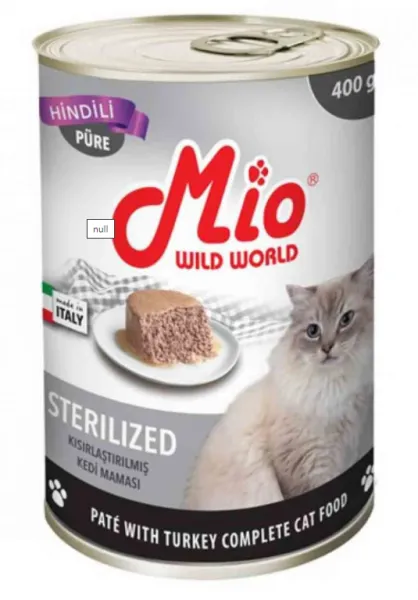 Mio Sterilised Adult Hindili 400 gr Kedi Maması