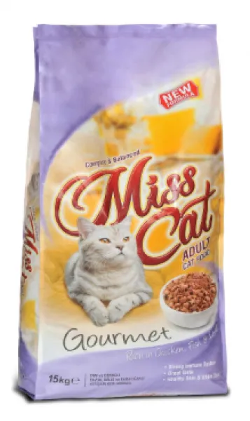Miss Cat Gurme Yetişkin 15 kg Kedi Maması