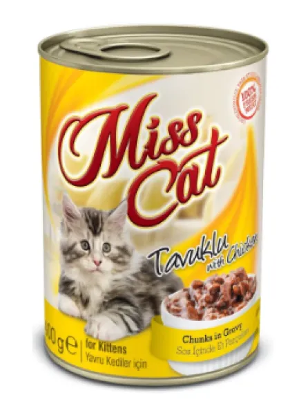 Miss Cat Tavuk Etli Yavru 400 gr Kedi Maması