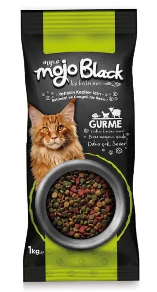 Mycat Mojo Black Gourme 1 kg Kedi Maması