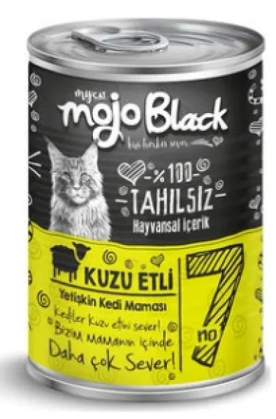 Mycat Mojo Black Kuzu Etli 415 gr Kedi Maması
