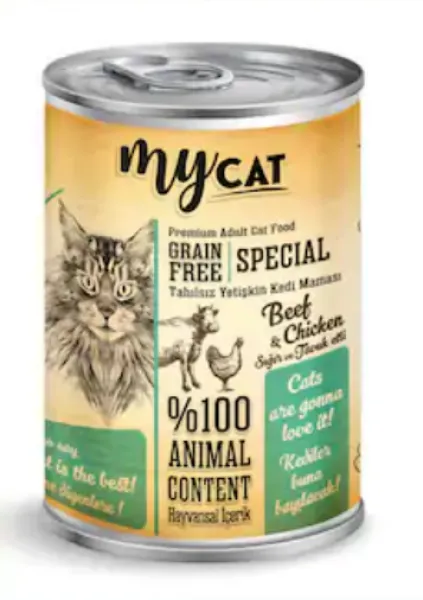 Mycat Tahılsız Yetişkin Gurme 415 gr Kedi Maması