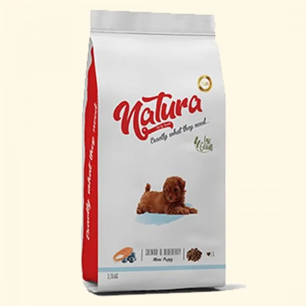 Natura Pet Düşük Tahıllı Yavru Somon ve Yaban mersini 10 kg Kedi Maması