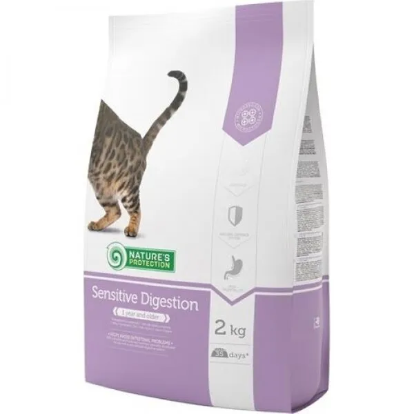 Nature's Protection Sensitive Digestion Hindi Etli Yetişkin 2 kg Kedi Maması