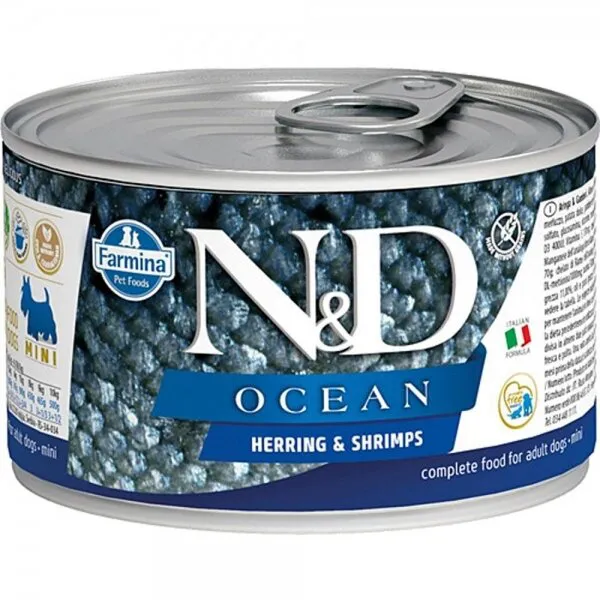 N&D Ocean Ringa Balikli ve Karidesli 140 gr Kedi Maması