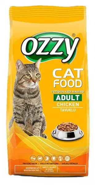 Ozzy Tavuklu Yetişkin 3 kg Kedi Maması