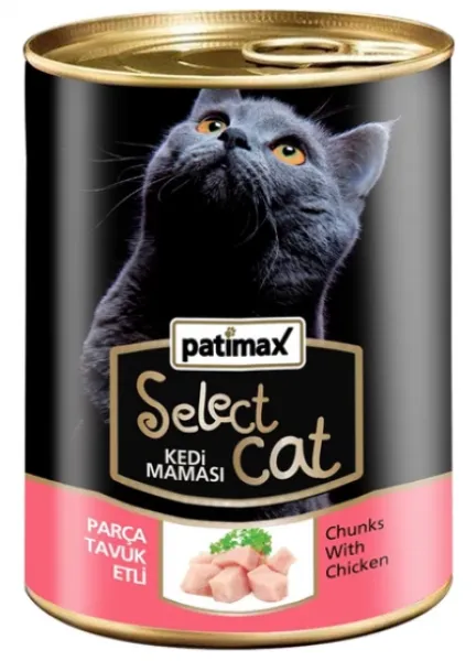 Patimax Parça Tavuk Etli 400 Gr Kedi Maması