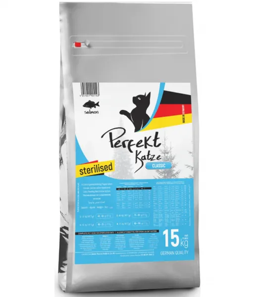 Perfekt Katze Sterilised Adult Somonlu 15 Kg Kedi Maması