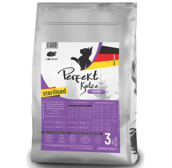 Perfekt Katze Sterilised Adult Tavuklu 3 Kg Kedi Maması