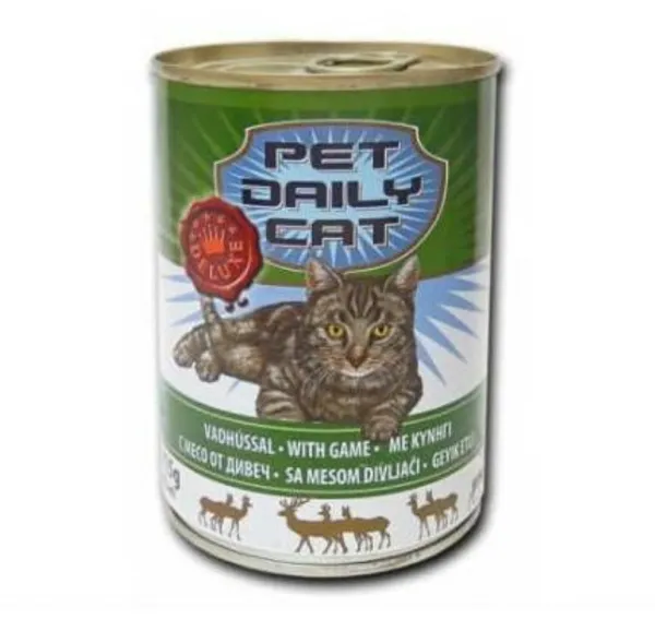 Pet Daily Cat Geyik Etli 415 gr Kedi Maması