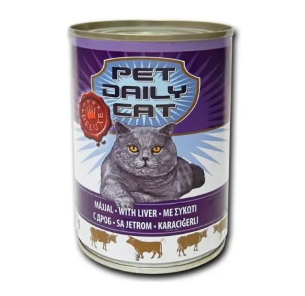 Pet Daily Cat Karaciğerli 415 gr Kedi Maması