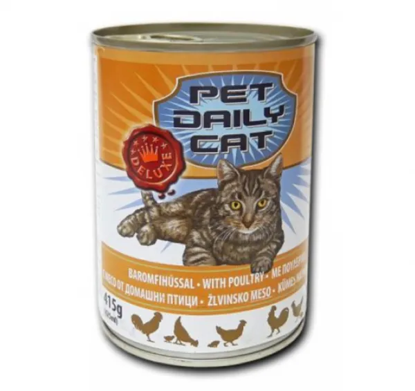 Pet Daily Cat Kümes Hayvanlı 415 gr Kedi Maması