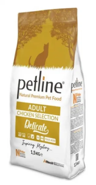 Petline Natural Premium Tavuklu Yetişkin 1.5 kg Kedi Maması
