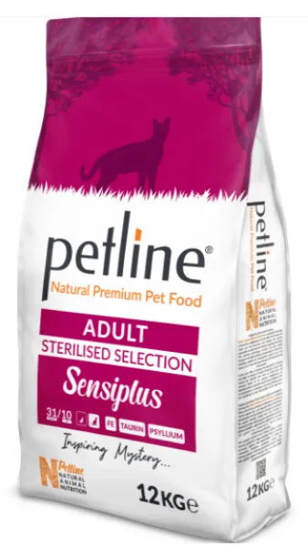 Petline Natural Premium Kısırlaştırılmış 12 kg Kedi Maması