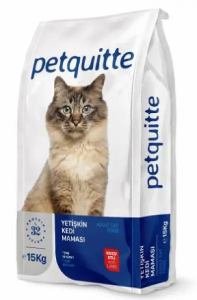 Petquitte Kitten Kuzu Etli 15 kg Kedi Maması