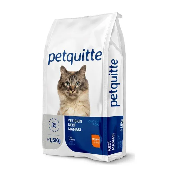 Petquitte Somonlu Yetişkin 1.5 kg Kedi Maması