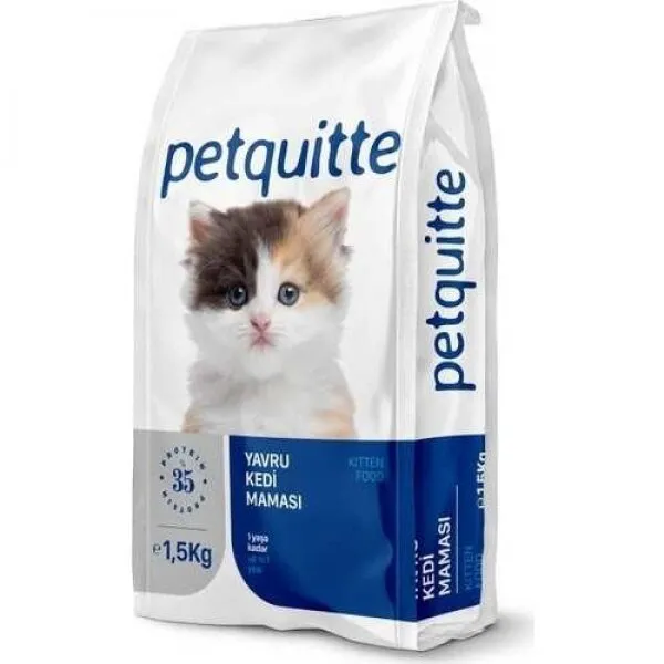 Petquitte Tavuklu Yavru 15 kg Kedi Maması