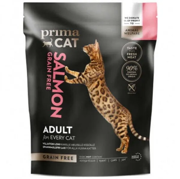 Prima Cat Grain Free Somonlu Tahılsız 400 gr Kedi Maması