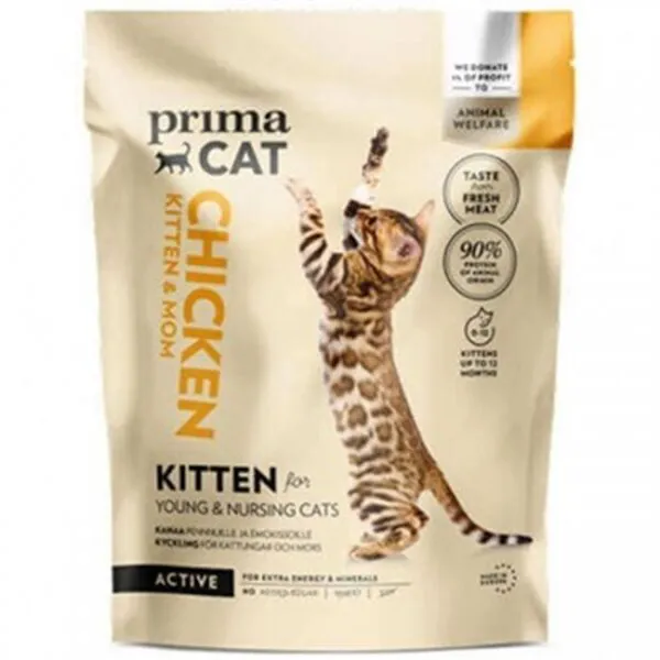 Prima Cat Kitten Tavuk Etli 1.4 kg Kedi Maması