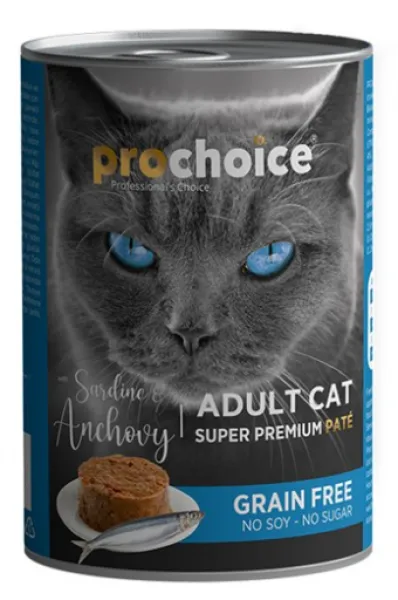 Pro Choice Adult Sardalya ve Hamsili Yetişkin 400 gr Kedi Maması