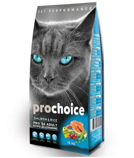 Pro Choice Pro 34 Adult Somonlu 15 kg Kedi Maması
